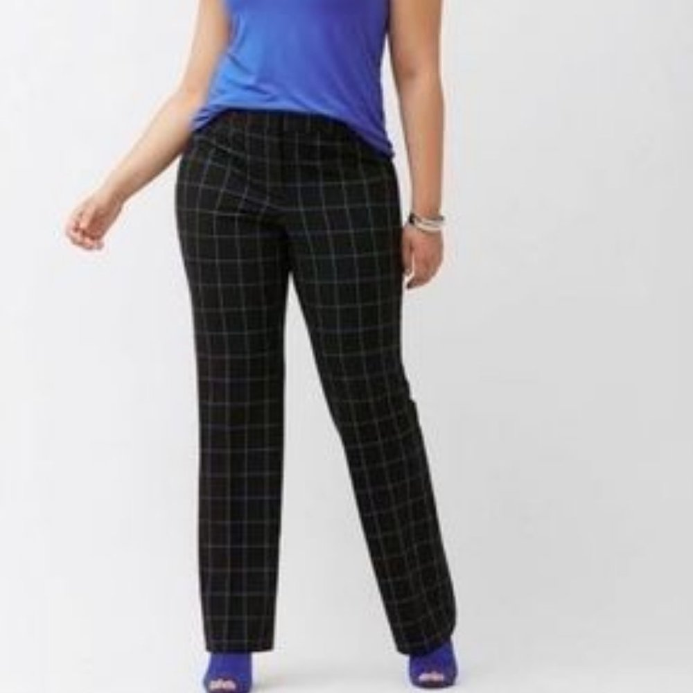 Lane Bryant The Sophia Straight Fit Classic Trouser